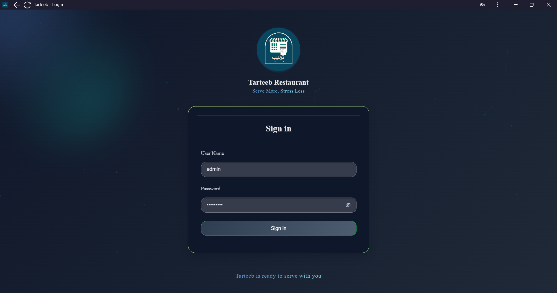 Restaurant Management System