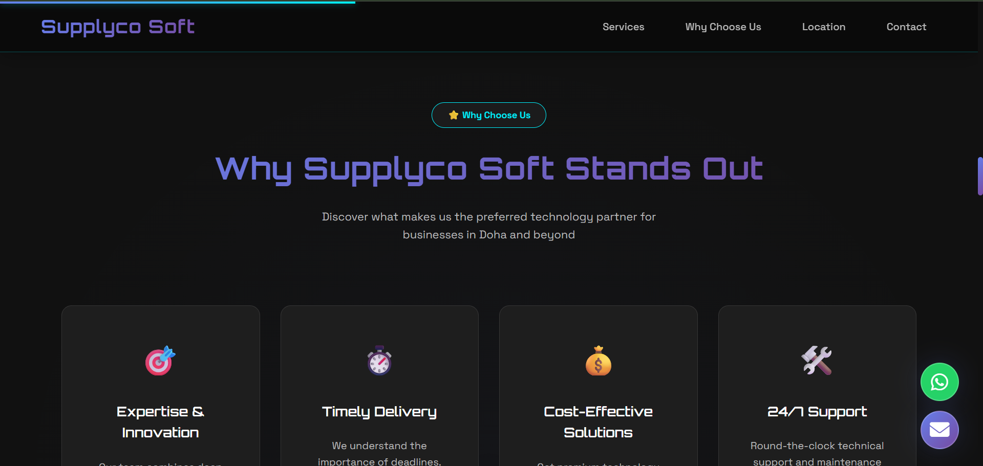 Company Website Supplyco Soft